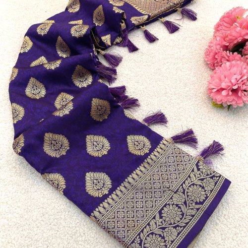 Handloom Banarasi Soft Silk Saree