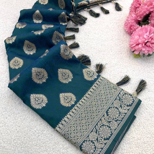 Wedding Banarasi Soft Silk Saree