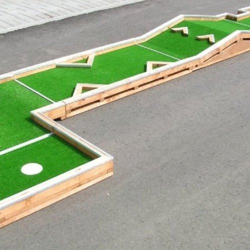Outdoor Mini Golf Course