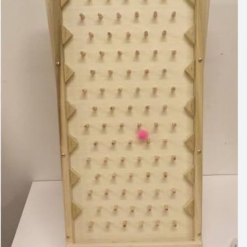 Wooden Plinko Board Game