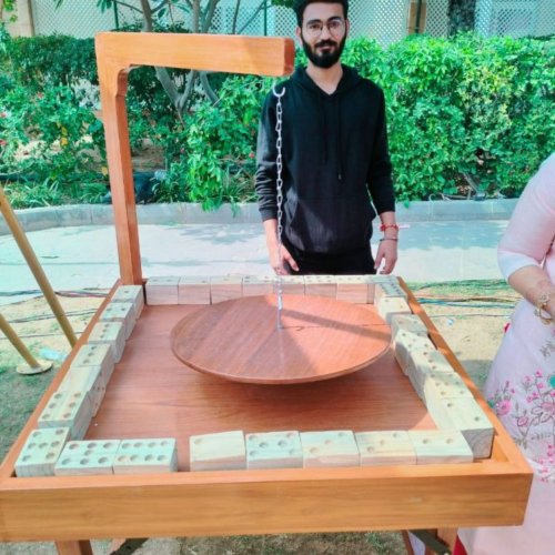 Wooden Thrillride Block The Balance Indoor Game