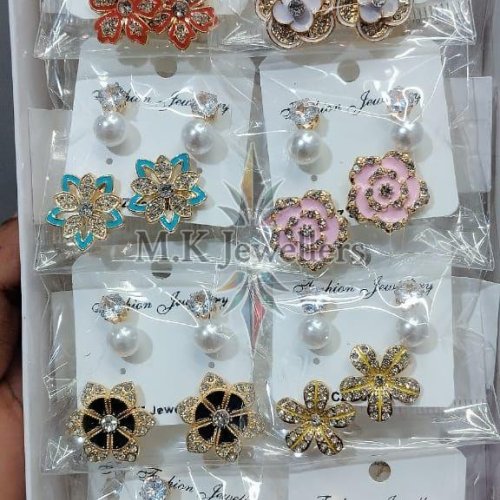 Ladies Multicolor Stylish Earrings