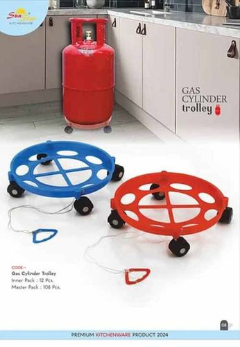 Plastic Gas Cylinder Trolley