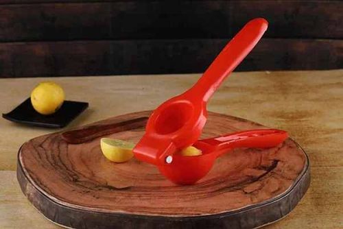Red Plastic Lemon Squeezer