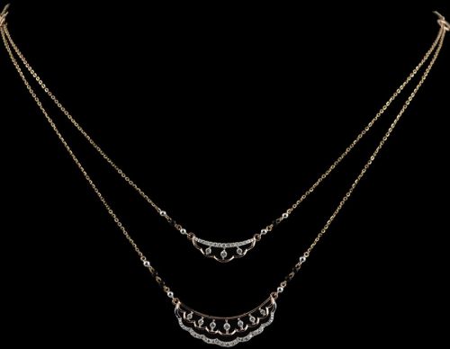 Heavy Work Diamond Mangalsutra