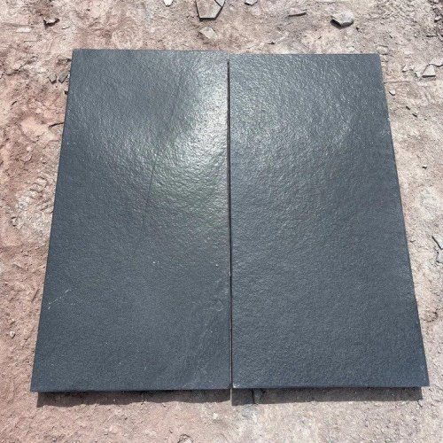 Rectangular Grey Leather Finish Kadappa Stone