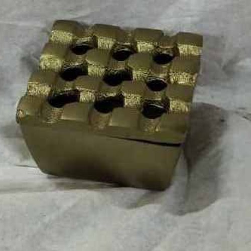 Gold Antique Finish Cast  Aluminum  Ash Tray