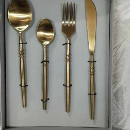 Brass Kitchen Cutlery Set