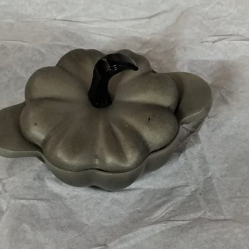 Cast  Aluminium Pumpkin Shape Bowl