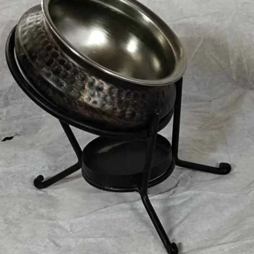 Flat Antique Stainless Steel Handi