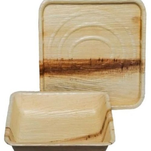 Areca Palm Leaf Square Lunch Packing Box
