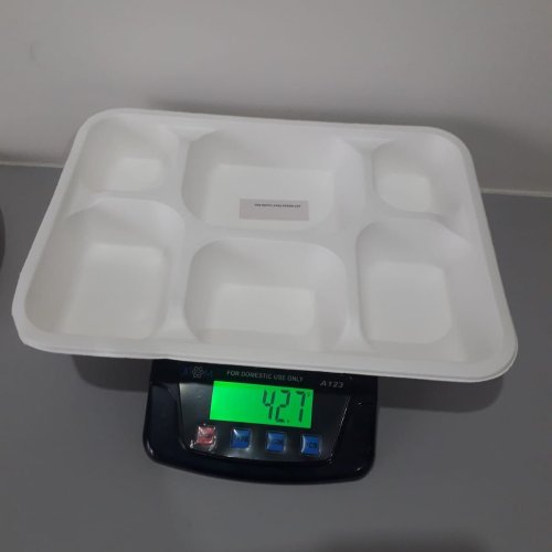 Eco Friendly 6 Section Bagasse Food Tray