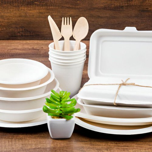 Ecoserve Compostable Sugarcane Tableware