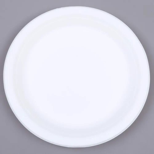 Sugarcane Bagasse Plain Round Meal Plate
