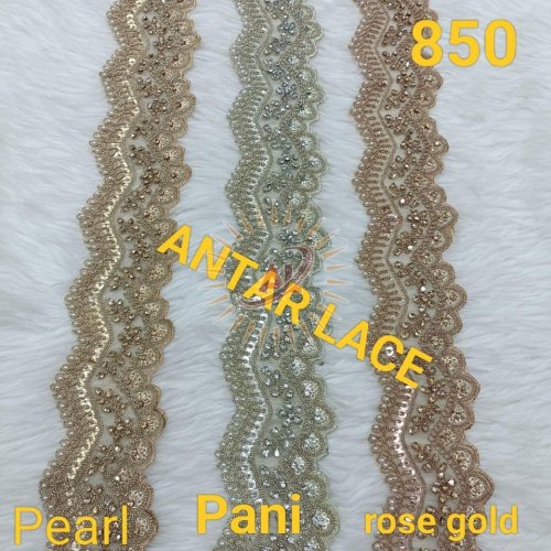 Multicolor Jari Lace