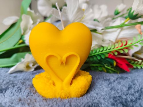 Heart Shaped Scented Candle