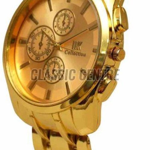 Golde Stainless Steel Men Analog Watch