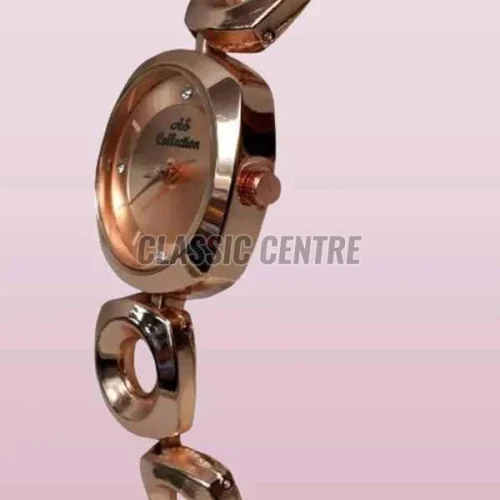 Rose Gold Small Dial Analog Watch For Women