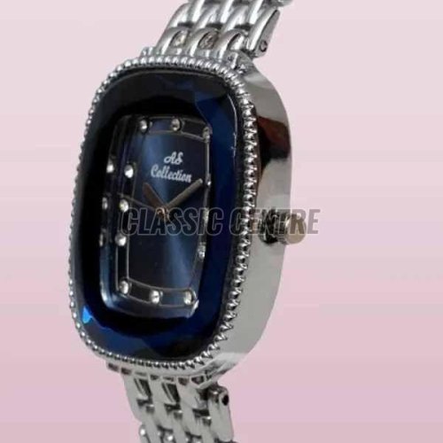 Silver Stainless Steel Women Analog Watch