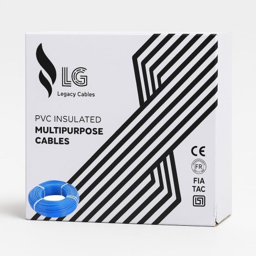 PVC Insulated Multipurpose Blue Cable