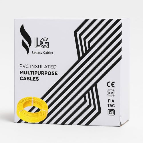 PVC Insulated Multipurpose Yellow Cable