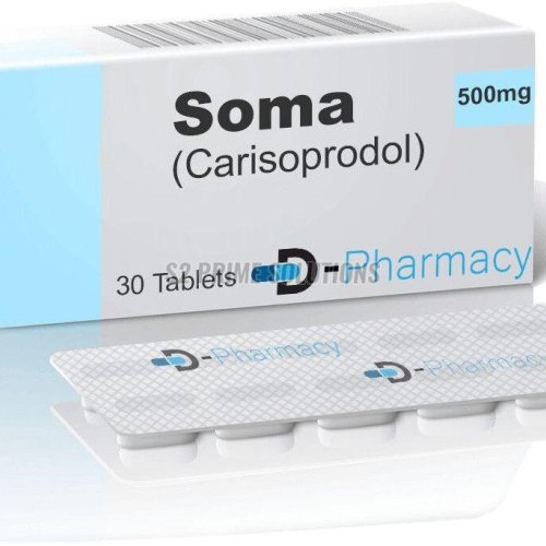 500mg Soma Carisoprodol Tablet