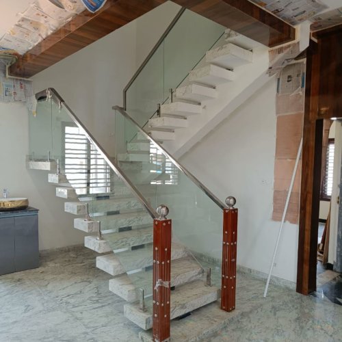 Wood & Glass Railings