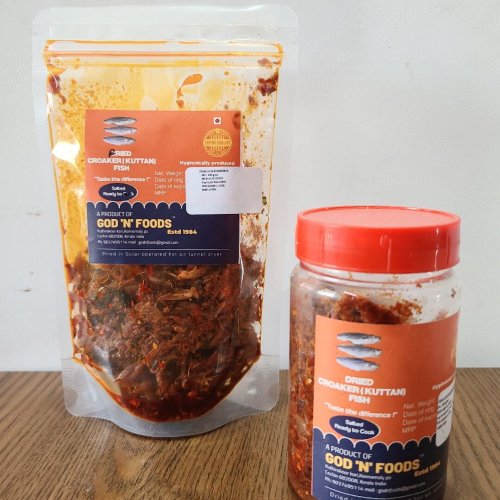 ready to eat roasted croaker fish