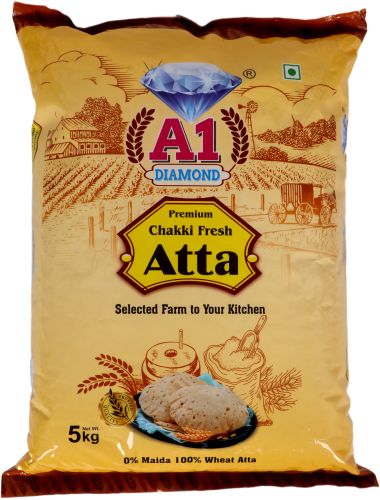 5 Kg A1 Diamond Chakki Fresh Atta
