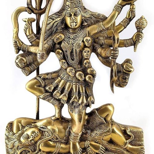 Brass Kali Mata Statue