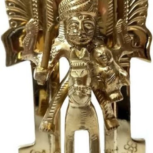 Brass Khandoba Statue