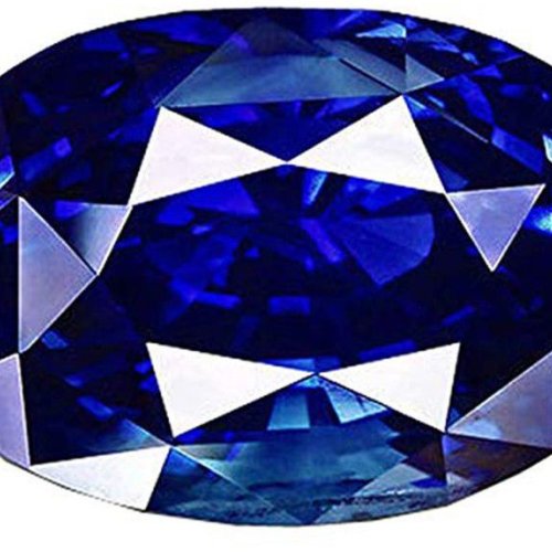 Oval Blue Sapphire Gemstone