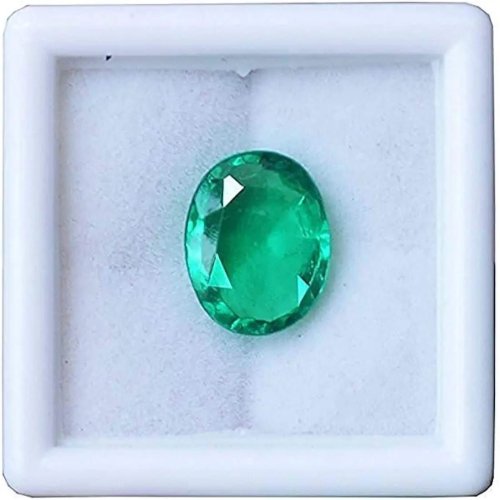 Oval Green Emerald Gemstone