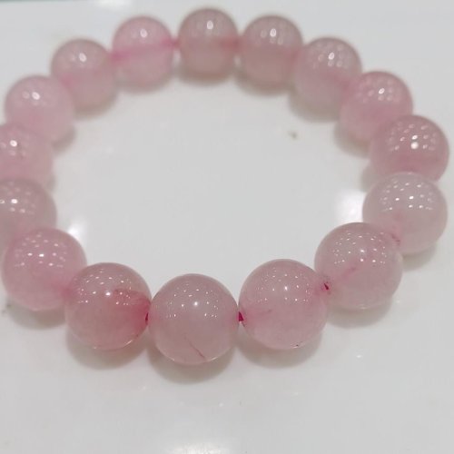 Rose Quartz Beaded Bracelet