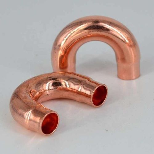 Threaded Copper Pipe U Bend