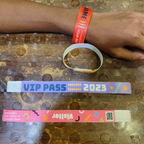 Custom Printed Paper Wristband