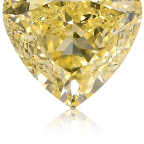Heart Cut Certified Natural Fancy Color Diamonds