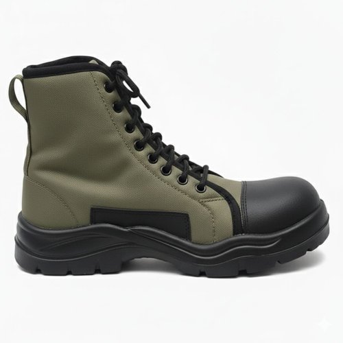JG28SD Olive Green Canvas Jungle Boot