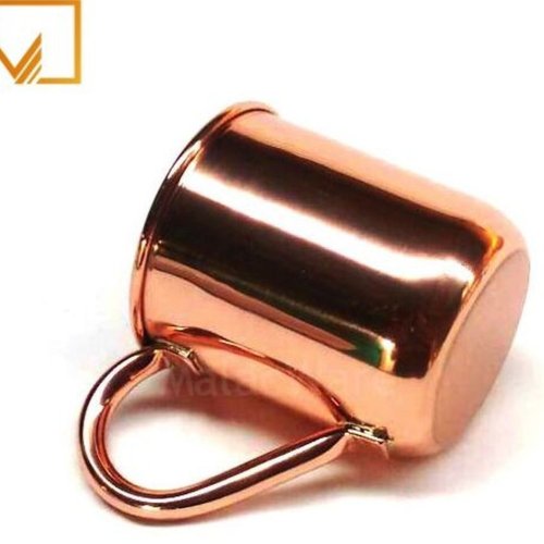 250ml Flat Bottom Pure Copper Mug