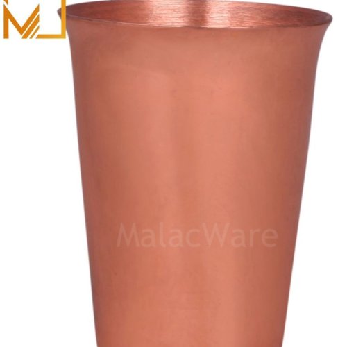 Hand Embossed Pure Copper Water Glass