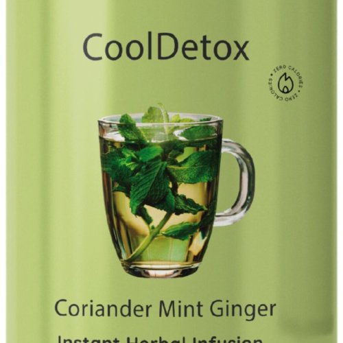 Cool Detox Coriander Mint Ginger Herbal Tea