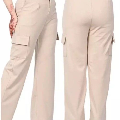 Ladies Hosiery Cargo Pants