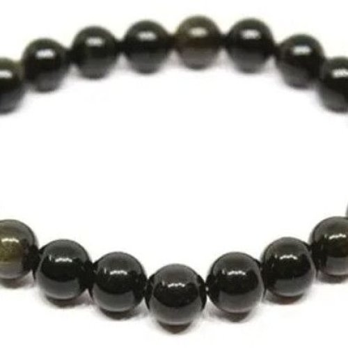 Black Crystal Magnetic Bracelet