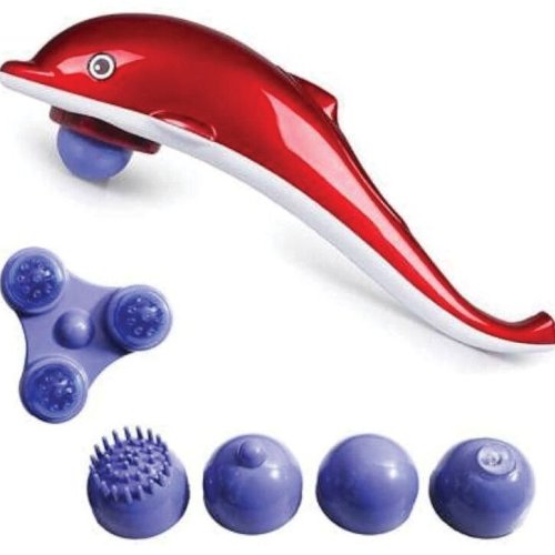 Multi Head Dolphin Massager