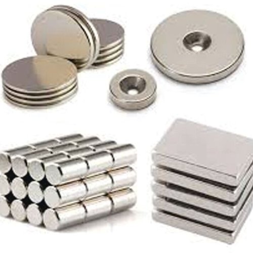 Silver Finish Neodium Rare Earth Magnets