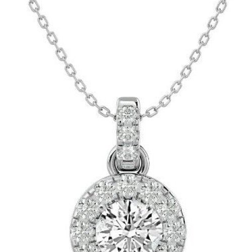 Silver Karina Diamond Pendant