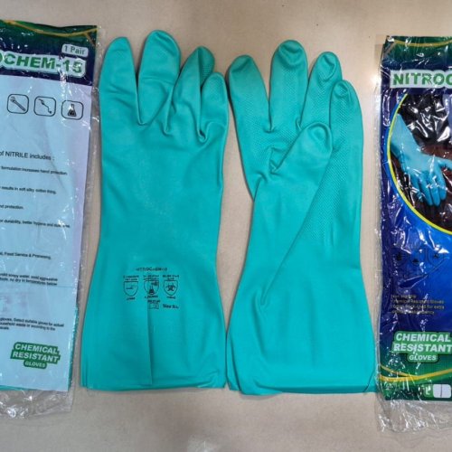 Nitrochem 15 Green Nitrile Gloves