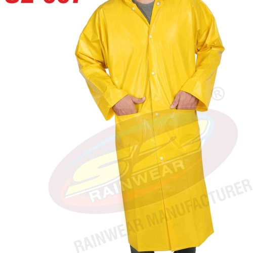 PVC Yellow Heavy Duty Rain Suit