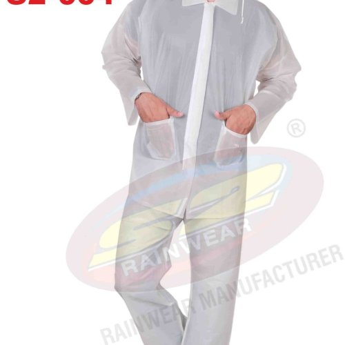 Trans PVC Raincoat