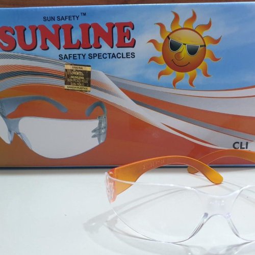 White Sunline Safety Goggles